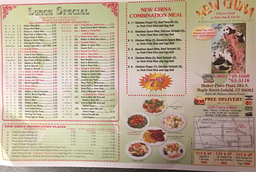 Craving Authentic Flavors? Discover the Best Chinese Food in Enfield, CT