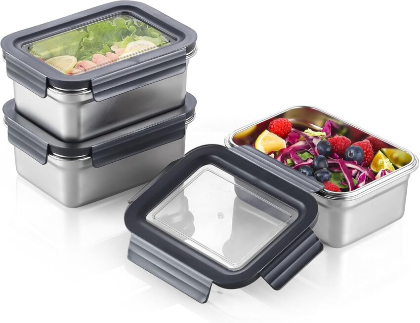 The Ultimate Guide to Stainless Steel Food Storage Containers: Durability, Safety, and Sustainability